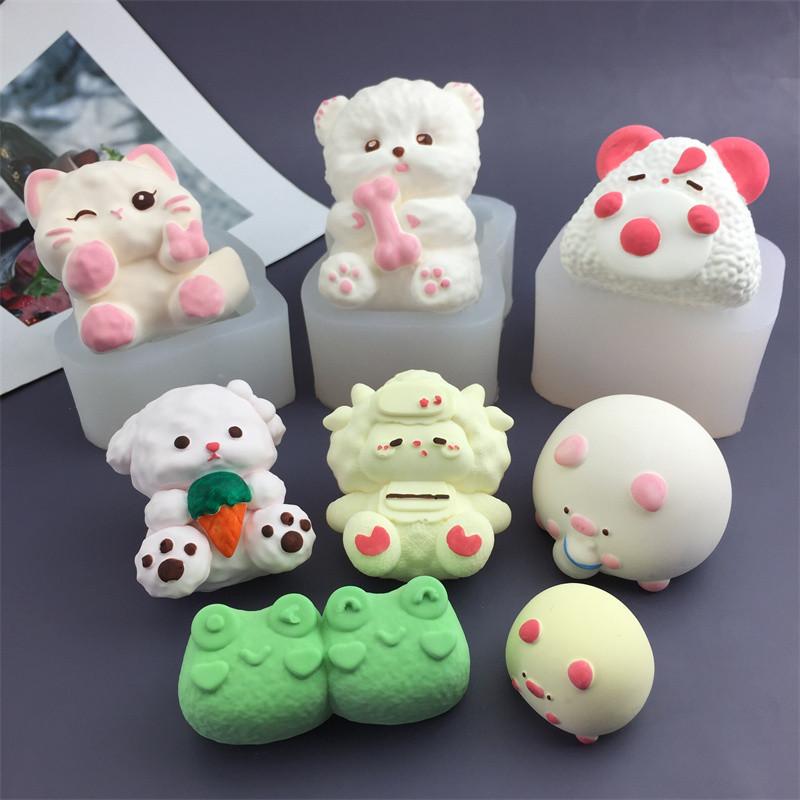 シリコンモールド柔らかいかわいい動...