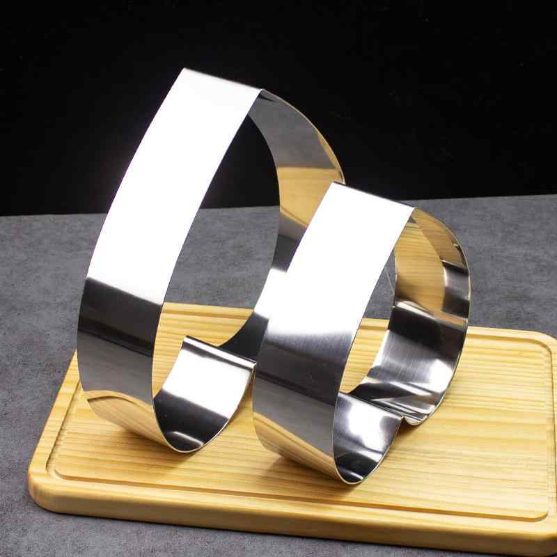 ケーキ型 ハート形 ステンレス ムースリング ベーキングモールド デザート型 シンプル かわいい形状 お..