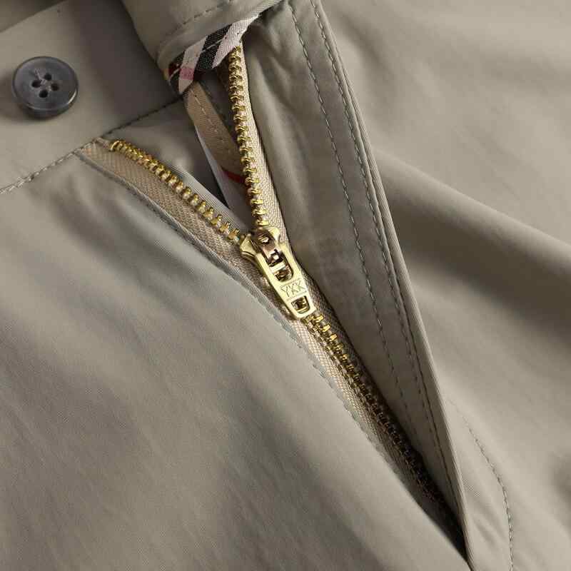 パンツ メンズ ビジネスカジュアル ストレート ロング ナイロン 再生繊維 スリム ジッパー 無地 夏 中腰 ストレッチ ノーアイロン ポケット ベーシック 黒 ダークグレー カーキ