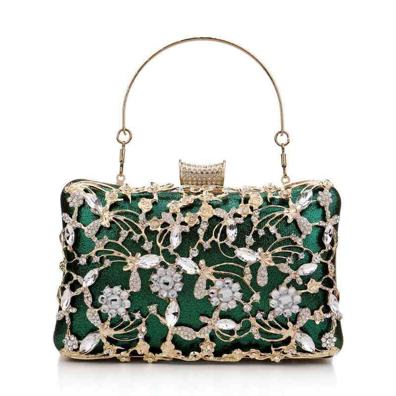 クラッチバッグ レディース イブニング ハンドバッグ 合成皮革 ラインストーン 枕型 横型 スクエア 蓋..