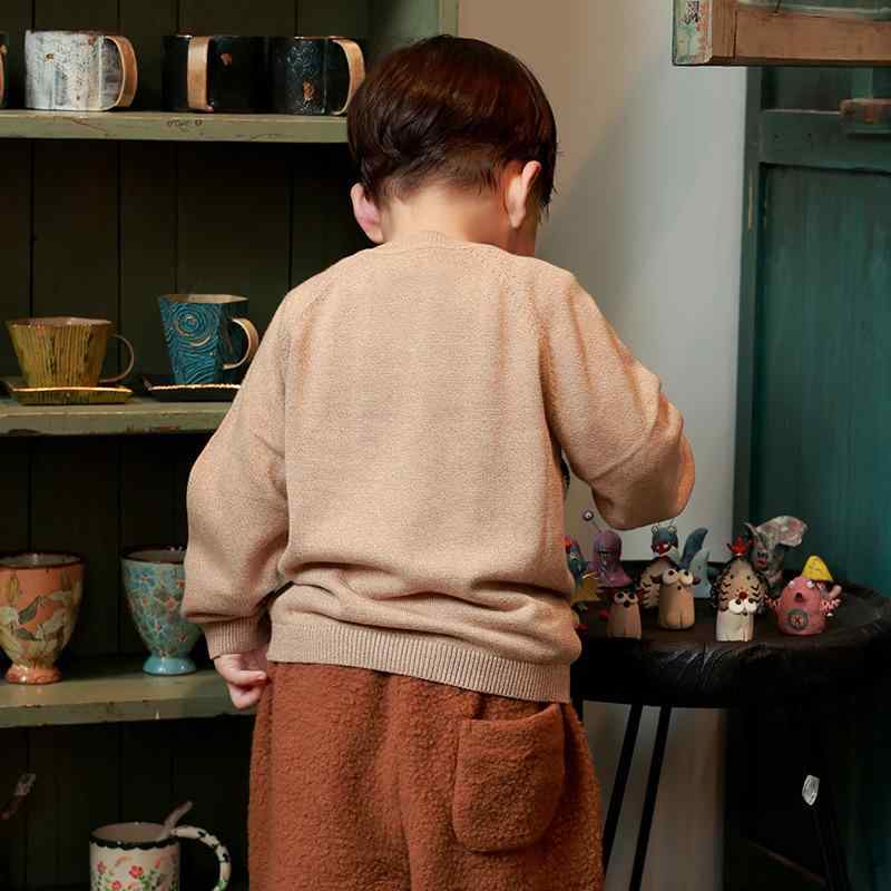 セーター 男の子 女の子 キッズ 長袖 秋冬 動物 柄 コットン 柔らかい 肌触り 暖か プリント ベビー トップス 普段使い 柔軟 普通 厚み 丸首 プルオーバー 欧米 スタイル