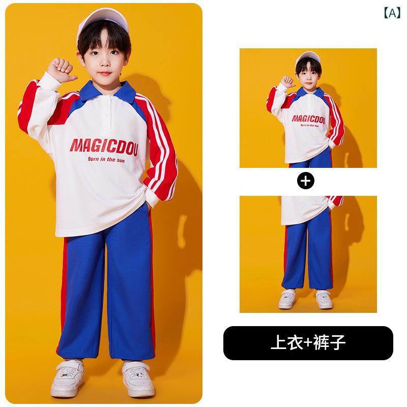 ・カテゴリ: 子供ダンス服・スタイル: 中国風・要素: スポーツ・対象性別: ユニセックス・対象ダンス: チアリーディング・主な素材: ポリエステル・素材加工: 柔らかい・対象季節: オールシーズン・カラー展開: ピンカラーポロシャツ、ピンカラー長ズボン、ピンカラー短スカート、中国風ヘッドバンド、赤いスカーフ、赤青ストライプ白ソックス、赤中国白キャップ・サイズ展開: 100cm、110cm、120cm、130cm、140cm、150cm、160cm、170cm、180cm・対象年齢: 8歳以上