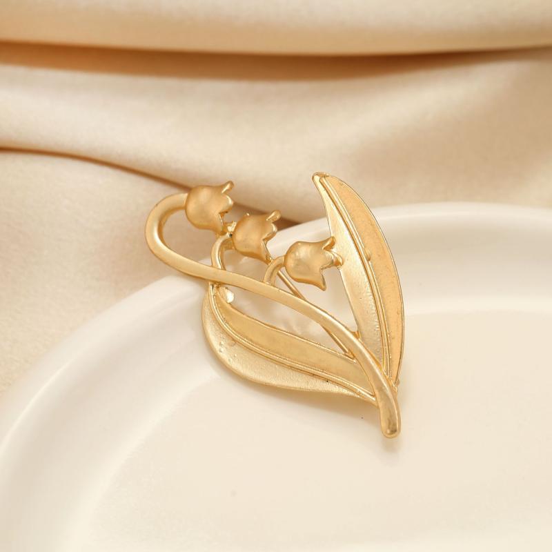 ・カテゴリ: ブローチ・スタイル: レトロ・素材: 合金・形状: 花・加工: 電鍍・柄: 花・対象: 女性