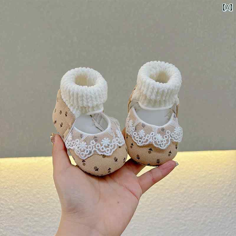 ベビーシューズ 男の子 女の子 赤ちゃん 歩き始め 防滑 快適 ソフトソール 合成皮革 シンプル カジュアル 普段使い 春秋 アウトドア オフホワイト ブラウン ピンク