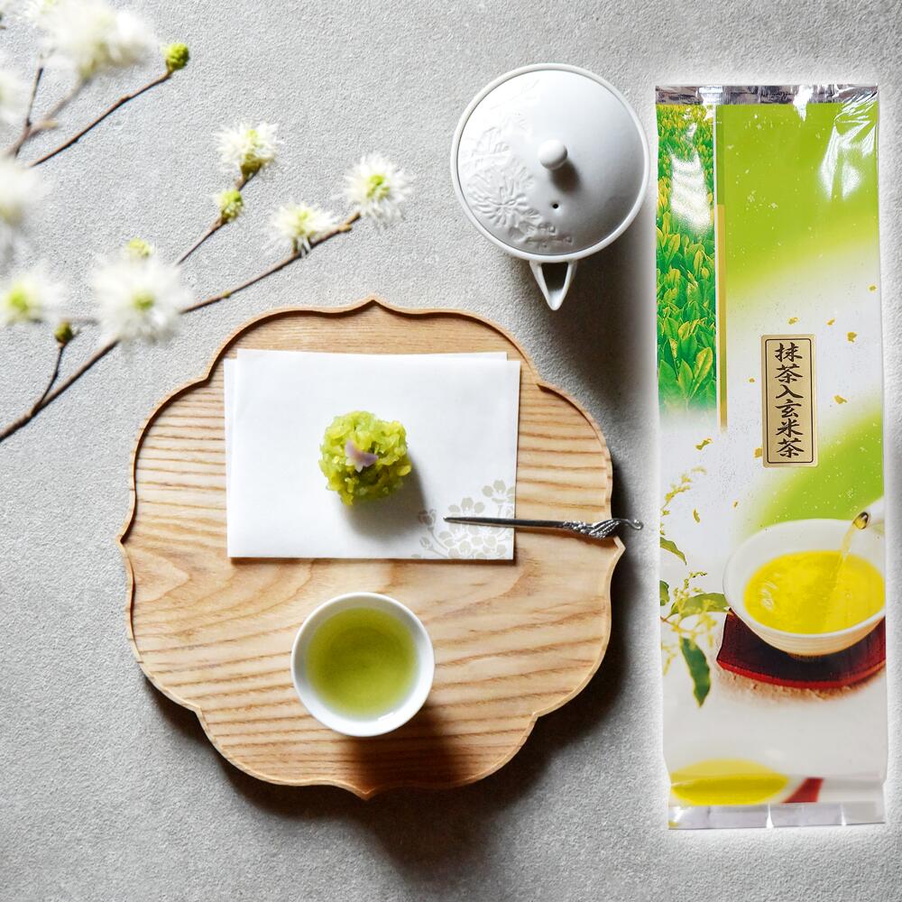Roasted Rice Tea - 秋田 太平堂本舗　抹茶入り 玄米茶　緑茶 銘茶