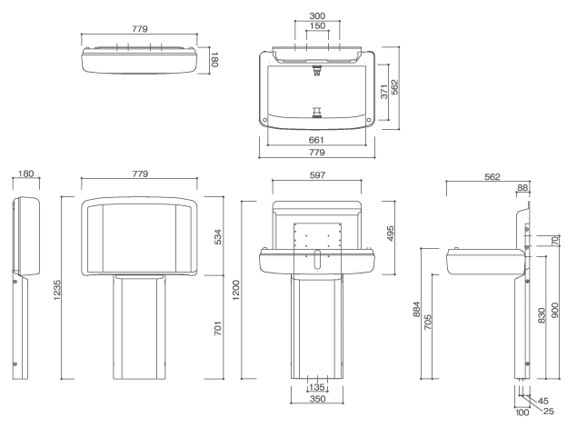 ������̵�� �����ϰ�����ۡ�omoio���⥤���ۥ���Ĥû�FA2������ɥ��å� TS-FA2-S(������:BAF-S) W787��D182(562)��H1245(1242)mm [������Բ�]