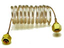 TASCO 両端ナット付キャピラリーチューブ 2.0m TA147W-2