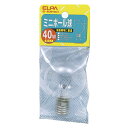 【ELPA】ミニボール球40W G-83H(C)