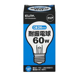 【ELPA】耐震球60W EVP110V60WA60C