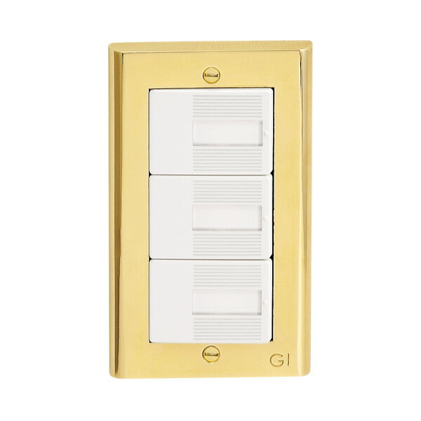 【在庫あり】【ゴーリキアイランド】スイッチプレート PC PVD 790201