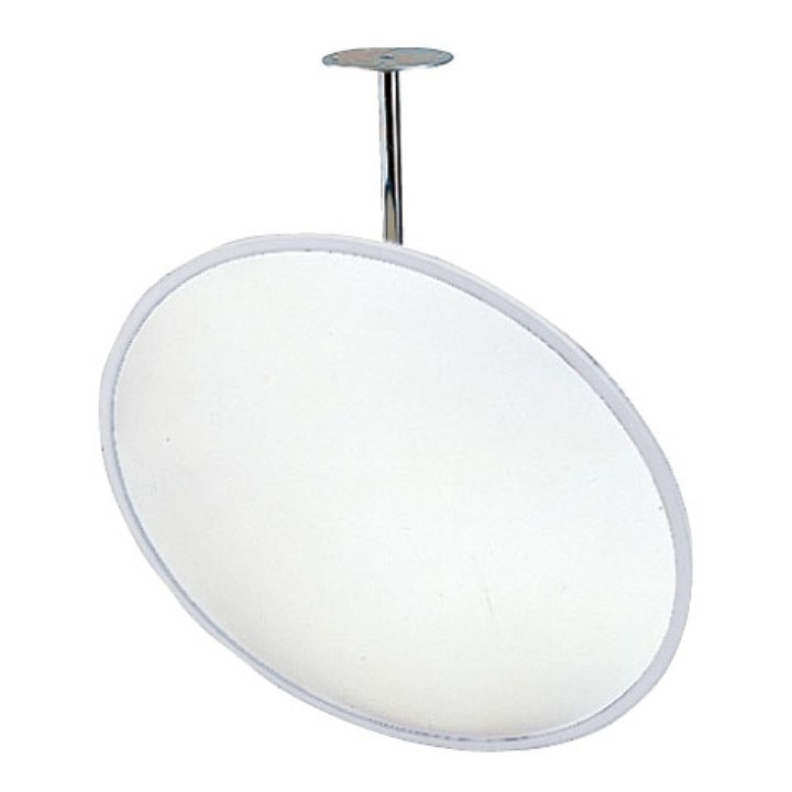 Rakuten - 【信栄物産】 【防犯対策】 【安全確認】 【事故防止】 【安全ミラー】 【コーナーミラー】 【固定式】防犯ミラー 固定タイプ 丸型 HC-85 hc85