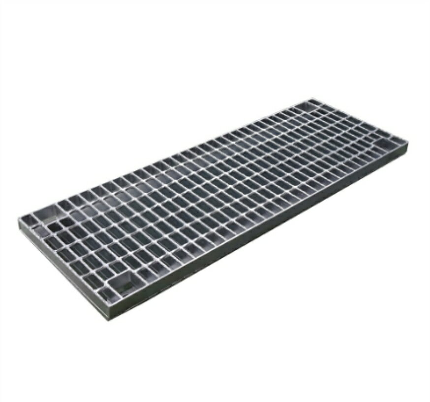 樂天商城 - 【中部コーポレーション】重荷重高速用ボルト固定式スチールグレーチング 溝蓋 本体のみ パッキン無し 適用荷重：T-20、T-14VG5BB 50-3A寸法：995×400×50（mm）
