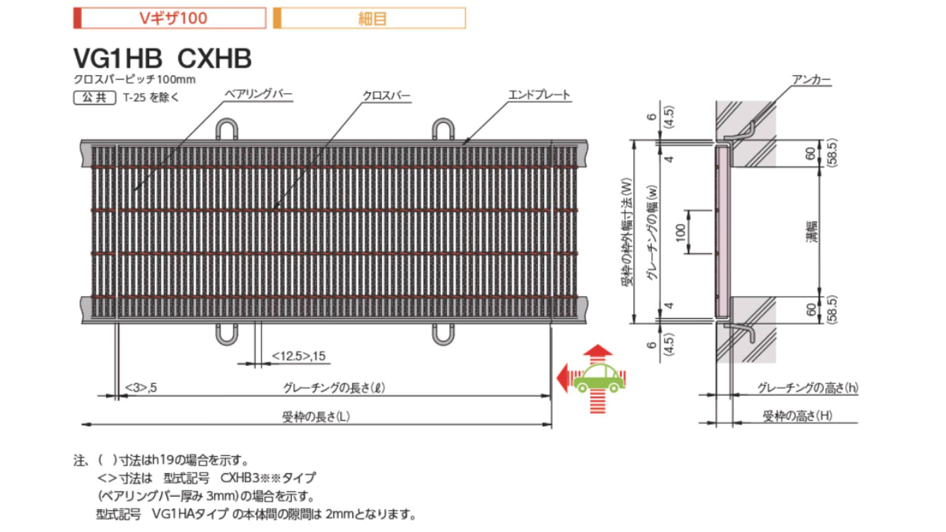 【中部コーポレーション】横断溝・側溝用細目スチールグレーチング 溝蓋 本体のみ ...