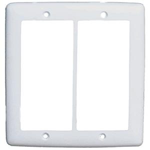 Rakuten - 【ドゥーブ】[欧風金物]鉄製スイッチプレート（電気スイッチカバー交換用）WC WH [SP418WH] 白