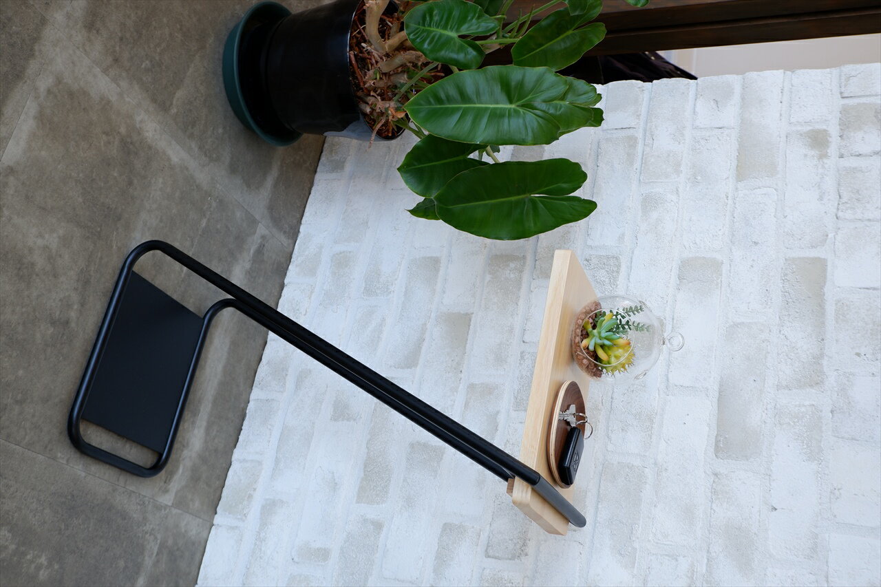 【COLLEND】アイアンレッグサイドテーブルHigh ILST-H-NA [2]