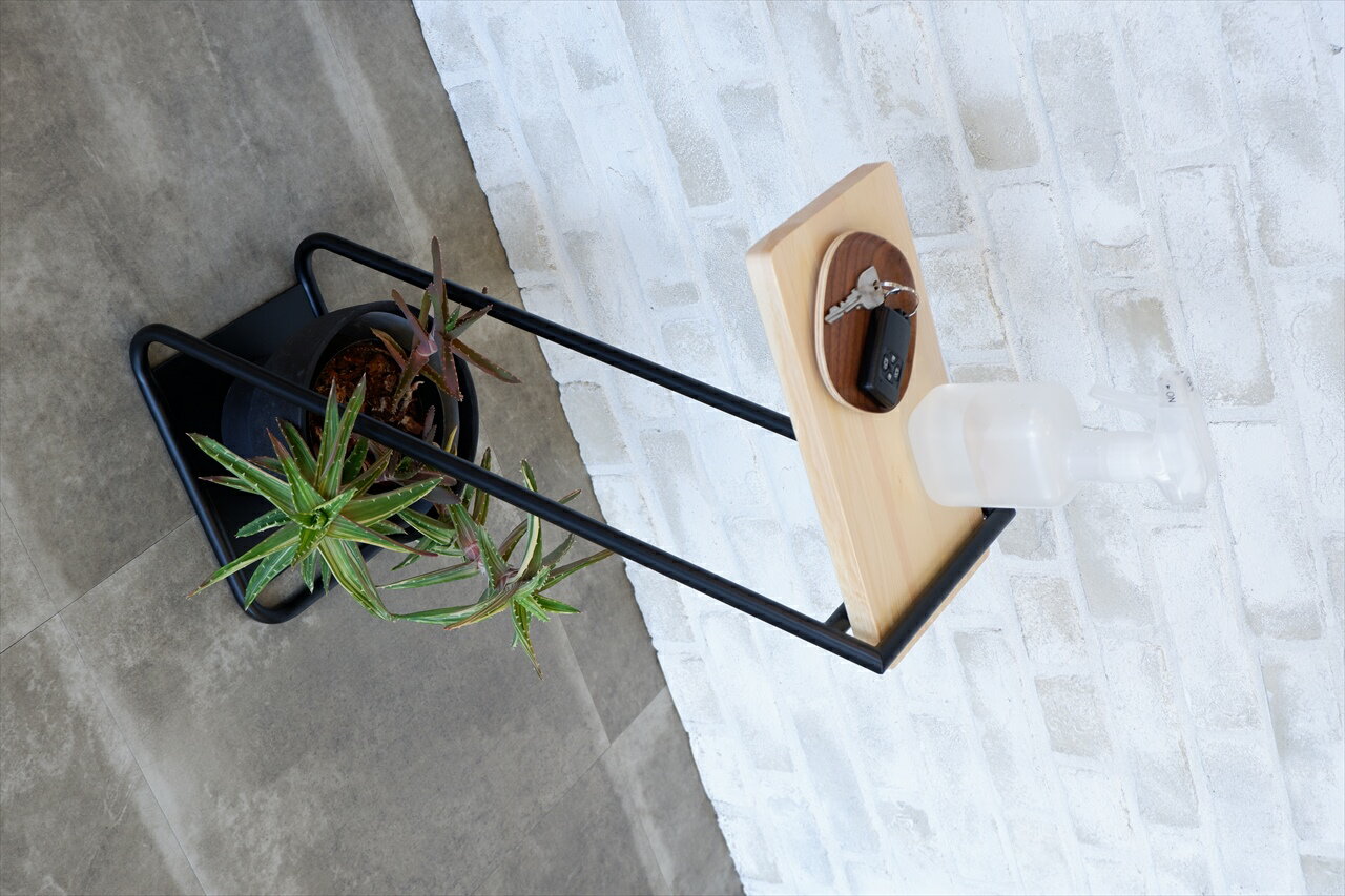 【COLLEND】アイアンレッグサイドテーブルHigh ILST-H-NA [3]