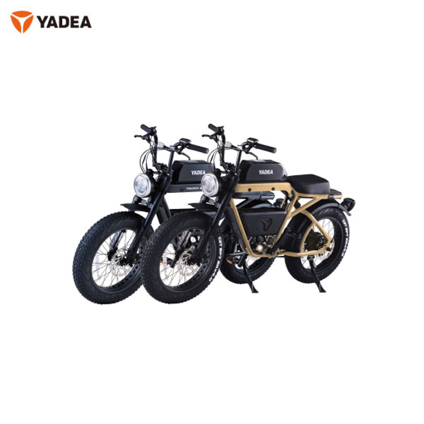 【電動自転車】【新生活】【おしゃれ】【かっこいい】【快適走行】【大容量バッテリー】【20インチタイヤ】YADEA 電動アシスト自転車 TRP-01 ブラック ベージュ