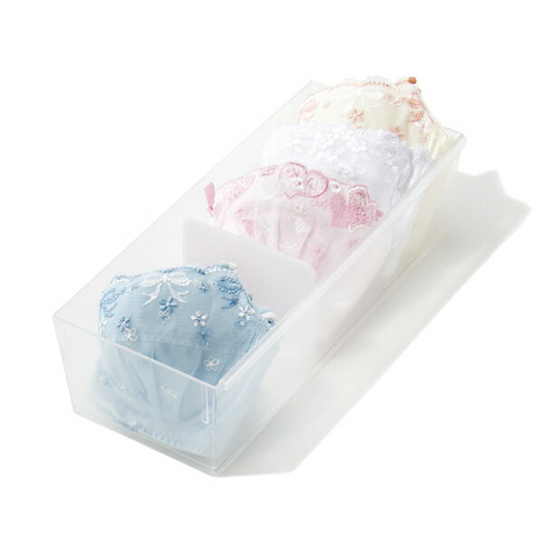 【ポイント10倍】【like it】ランジェリーケース CS-P11 クリア