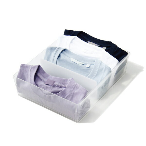 【ポイント10倍】【like it】Tシャツケース CS-P12 クリア
