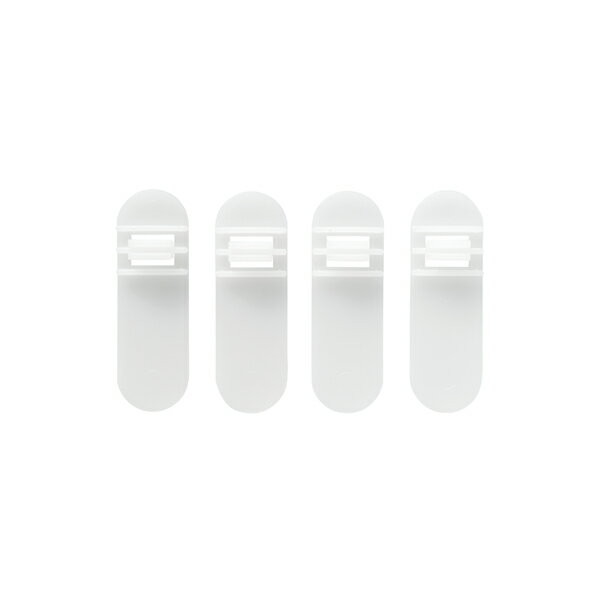 【ポイント10倍】【like it】くつホルダー用倒れ止めパーツ ホワイト