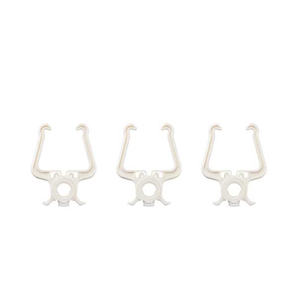 【ポイント10倍】【like it】はさんでフック3P ホワイト