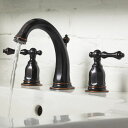 【正規輸入品】【日本語施工説明書・メーカー保証書付】【KOHLER】ケルストン 2ハンドルワイドスプレッド 洗面用水栓 K-13491-4-2BZ