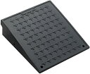 【ミスギ】【駐車場】【段差スロープ】【安全運転】【消音】サイレント・キャスコーナー CAS-100 W300×D335×H95mm 4.5kg ブラック [※代...