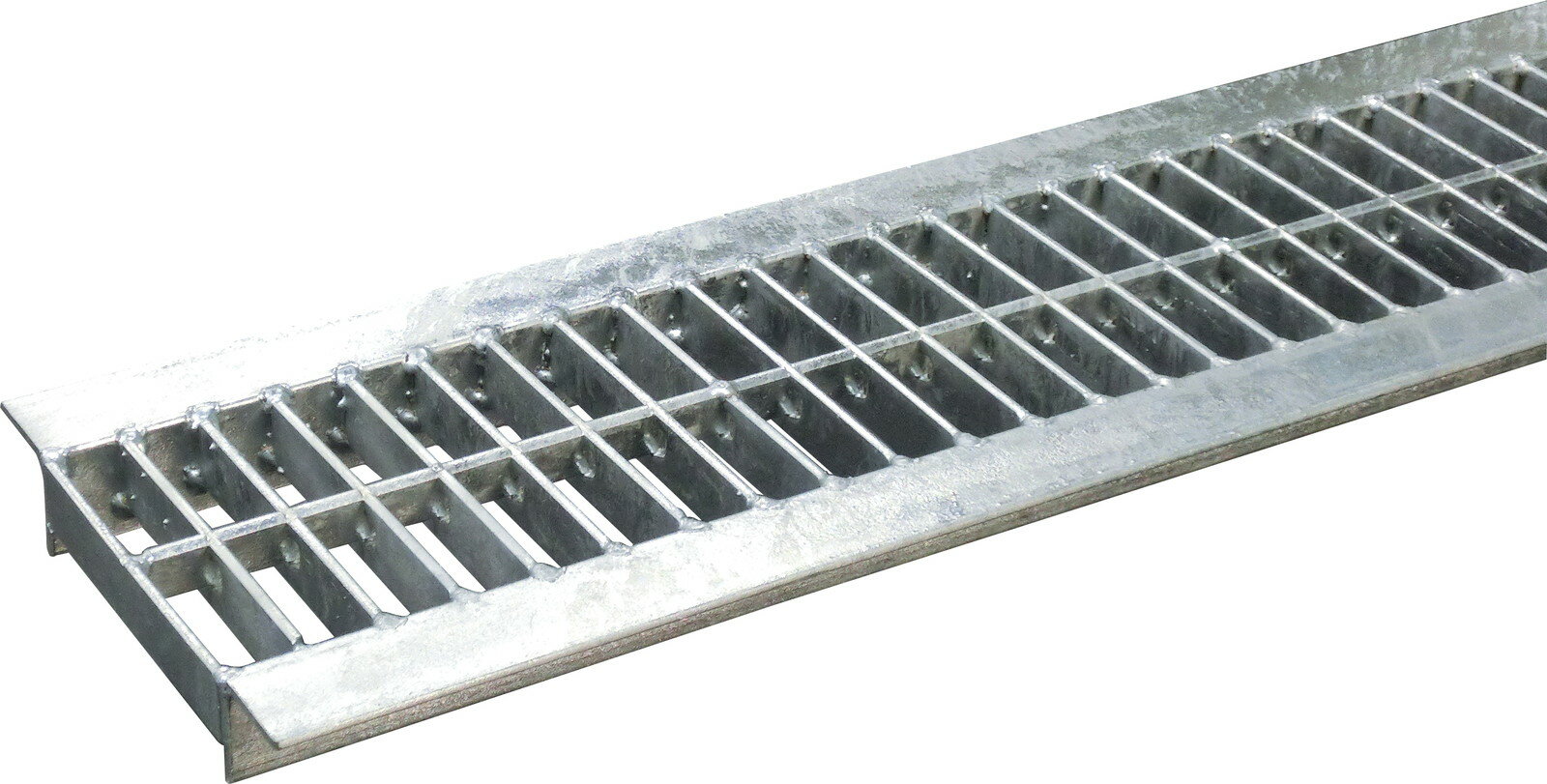 【奥岡製作所】U字溝用グレーチング 中間目プレーン 溝幅120用 OKU-M3 12-19[代引き不可]