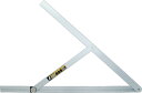 アルミ自由金 60cm 目盛なし 筋交付 H655×W30×D20mm 480g