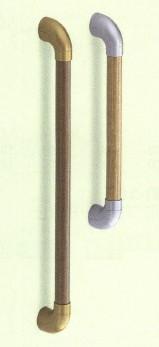 【シロクマ SHIROKUMA 白熊】 室内用補助手すり ユニバーサル手すり シルバー・ライトオーク サイズ600φ32 [br-568-a-600] br568a600（数量：1）