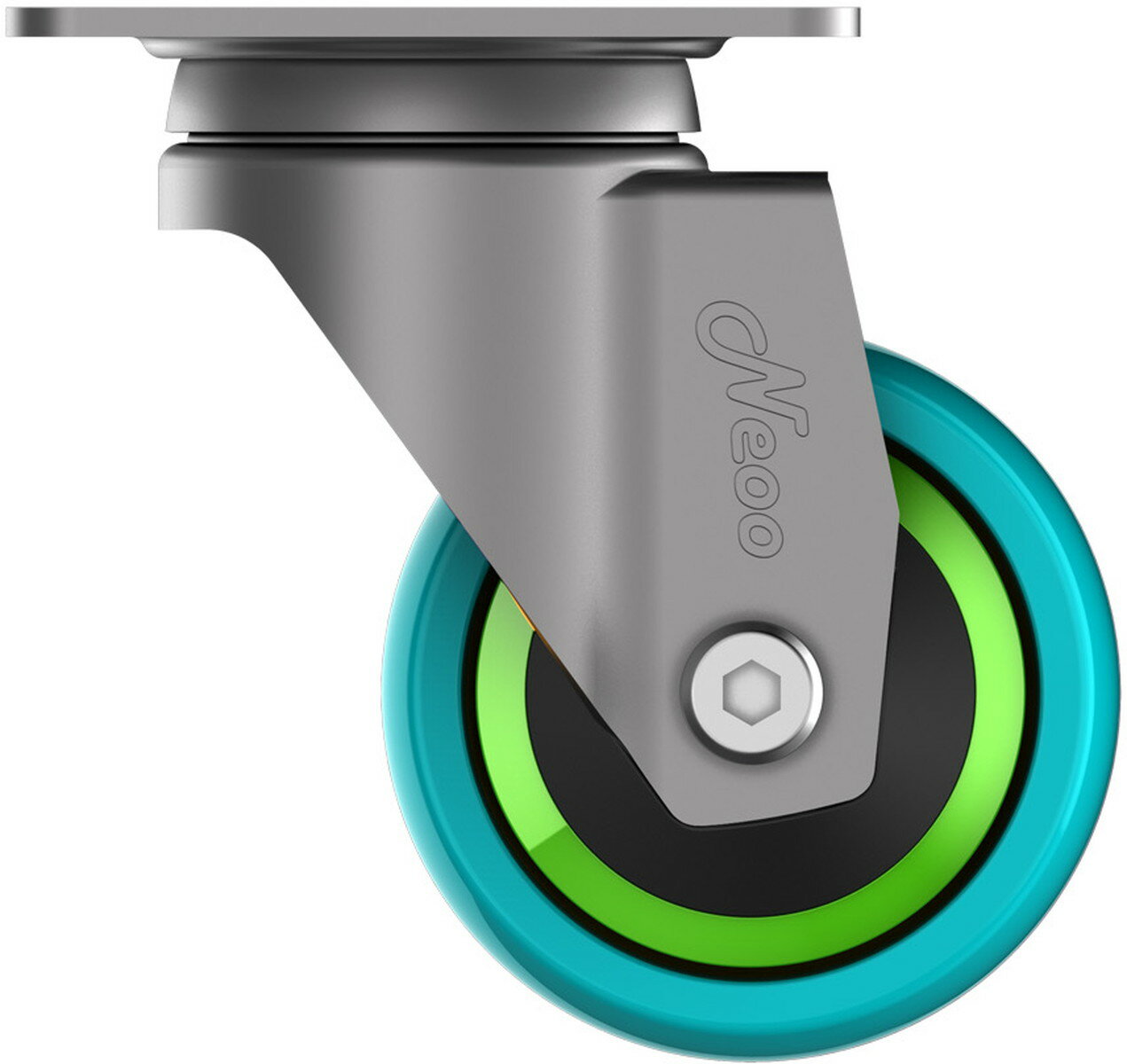 キャスターでインテリアをカラフルに製品サイズ：キャスター直径50×縦59×横48×H73mm重量：190gネジ穴φ6.5　推奨ネジサイズφ6×10mm（別売）荷重限度：20kg●カラフルなデザインキャスターなので、カラーボックスや木箱に取り...