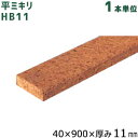 東亜コルク 平ミキリ HB11 サイズ:40×900×11mm 1本単位 トッパーコルク コルク造作材(特殊樹脂ワックス仕上) 平見切り 部材