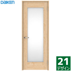 Rakuten - 大建工業 イエリア 片開きドアセット 【21デザイン】セレクトカラー枠外幅850/825/780/755/735×製品高2033mm見切枠/固定枠(枠見込み169/154/113/90)扉セット＋枠セットDAIKEN ieria ダイケン リビングドア 室内 内装 建具 開き戸