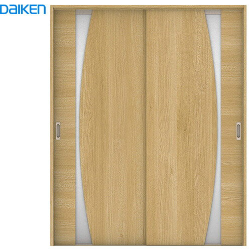 大建工業 ハピア 引戸・引違【K5デザイン】カマ錠なし 扉セット＋枠セットDAIKEN ハピア リビングドア 室内ドア 内装ドア 引き戸 引き違い