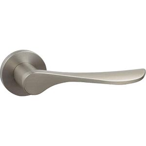 【在庫限り】永大産業 レバーハンドル[95SM1・空錠・サテンシルバー色] オプション 部材のサムネイル