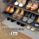 Panasonic 玄関用収納 コンポリアスライド樹脂棚板 1.5型 1枚 品番:QCE2TSN11標準タイプ・薄型タイプ共通 VERITIS 追加 可動棚 部...