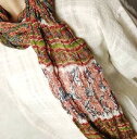 ◆インド(ラジャスタン)大判ストール プレゼント アジアン 敬老の日 インド綿 エスニック コットン ナチュラル インテリア レディース ファッション ネコポスOK(4)