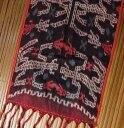 インドネシア ロティ島イカット テーブルランナー、飾り布 プレゼント アジアン クリスマス エスニック ナチュラル インテリア コットン（綿） その1