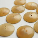 インド 手彫りボタン10個入りセット 丸型 円形 二つ穴 半透明 プレゼント アジアン 母の日 ハンドメイド 手作り エスニック ネコポスOK ナチュラル素材