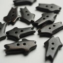 インド 手彫りボタン10個入りセット 魚 茶色 二つ穴 プレゼント アジアン 母の日 ハンドメイド 手作り エスニック ネコポスOK ナチュラル素材