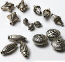 インディアン925シルバービーズ アクセサリーパーツ プレゼント アジアン 敬老の日 ハンドメイド 手作り クラフト エスニック