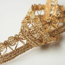 ブレード リボン ゴールド 22mm幅 リボン 手芸 プレゼント アジアン 母の日 ハンドメイド 手作り クラフト ブレード エスニック ネコポスOK