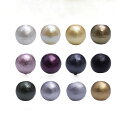 コットンパール 両穴(丸直径約16mm) 2個入 No.1 日本製 正規品 クラフト ハンドメイド アクセサリー