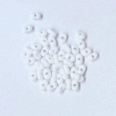 チェコビーズ ファルファーレ シードビーズ ガラス ハンドメイド アクセサリー (小/2mm×4mm)10g入【チ..