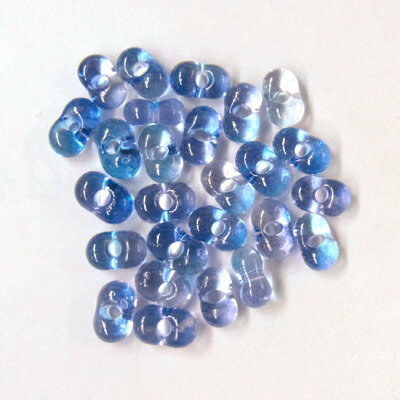 チェコビーズ ファルファーレ シードビーズ ガラス ハンドメイド アクセサリー (大3.2×6.5mm)10グラム..