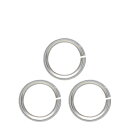 基礎金具 丸カン (0.8×4mm) 【(J)ロジウム(銀色)/国内メッキ】約5グラム入(約95個程度)