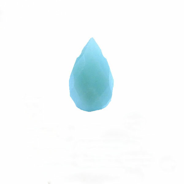 天然石 ドロップカット(12mm×8mm)2個入【アマゾナイト】