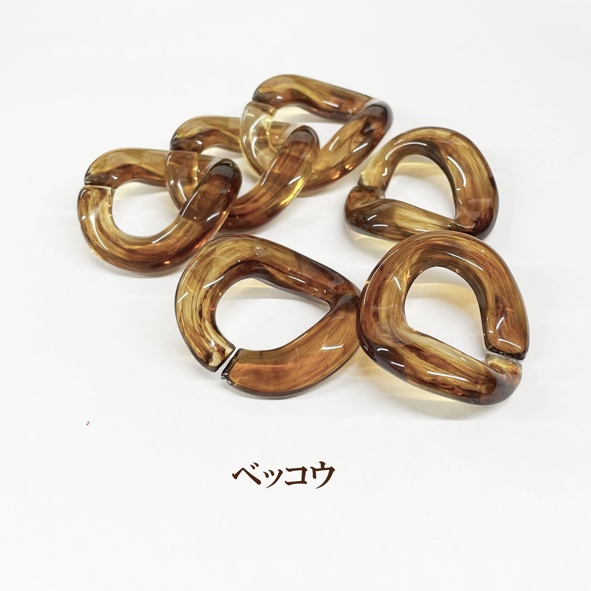Rakuten - プラスチック チェーン(33mm×31mm)6個入