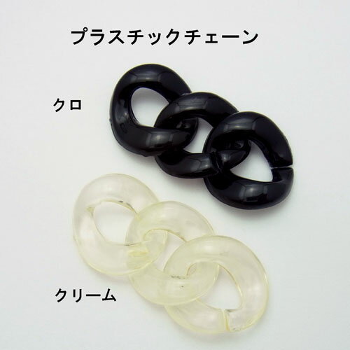Rakuten - プラスチックチェーン 約23mm×24mm 10個入り