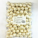 コットンパール 両穴 18mm 大袋 100個入 日本製 正規品 大口パック お徳用 軽い 通し穴 白 キスカ 真珠 送料無料 クラフト ハンドメイド アクセサ...